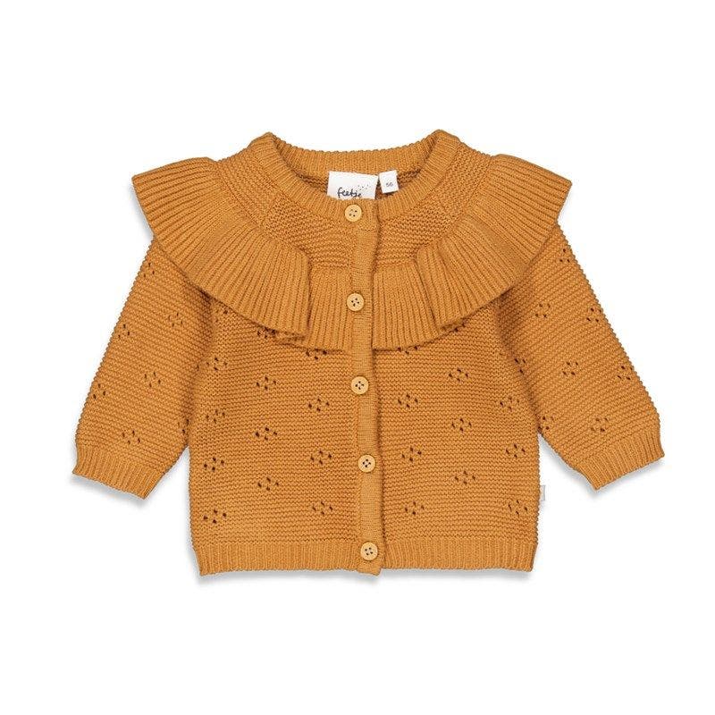 Vest Feetje FECJUL22 Mini Muse Okergeel