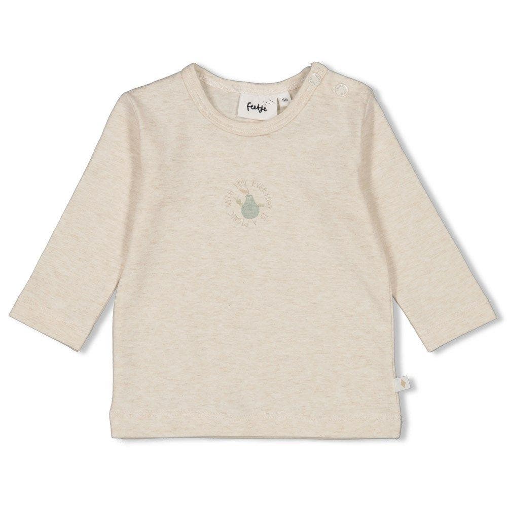 Shirt Longsleeve Feetje FECJAN25 Picnic Party Offwhite Melange