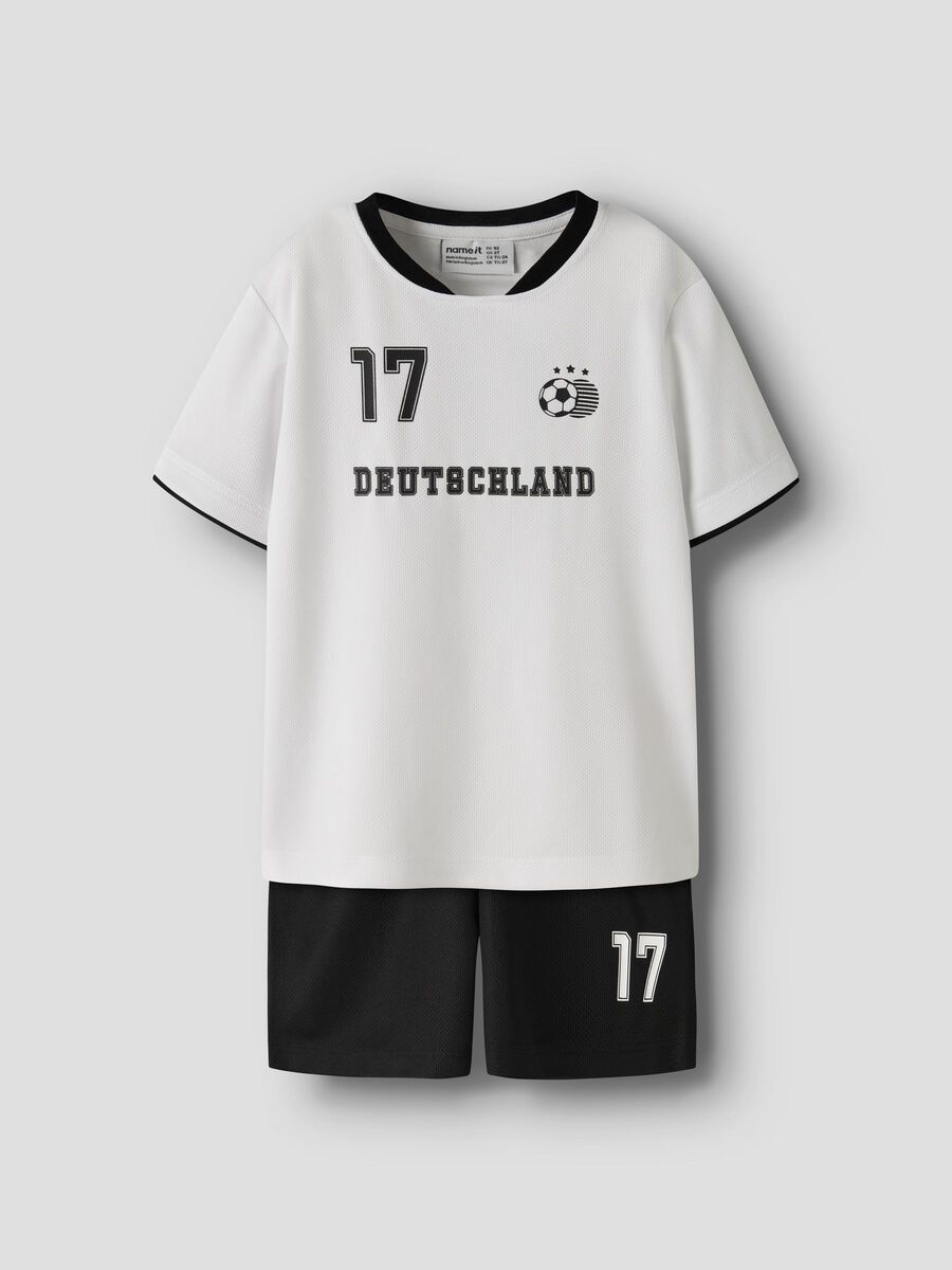 FOOTBALL SHORT SET uit de sale bij NAME IT