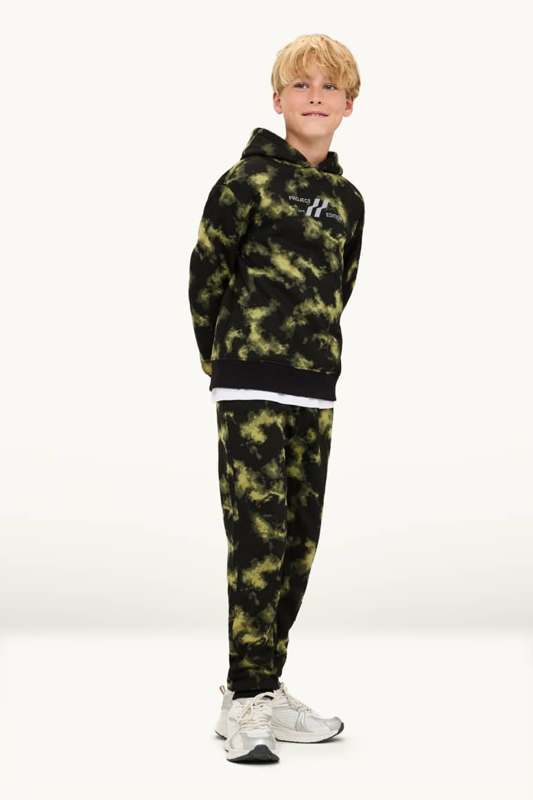 Set - hoodie en joggingbroek - 2-delig - met patroon