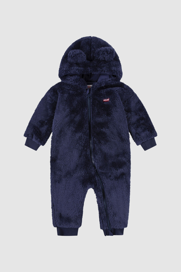 Levi's Baby beer sherpa coverall - boy - 12M - Blauw / Naval Academy