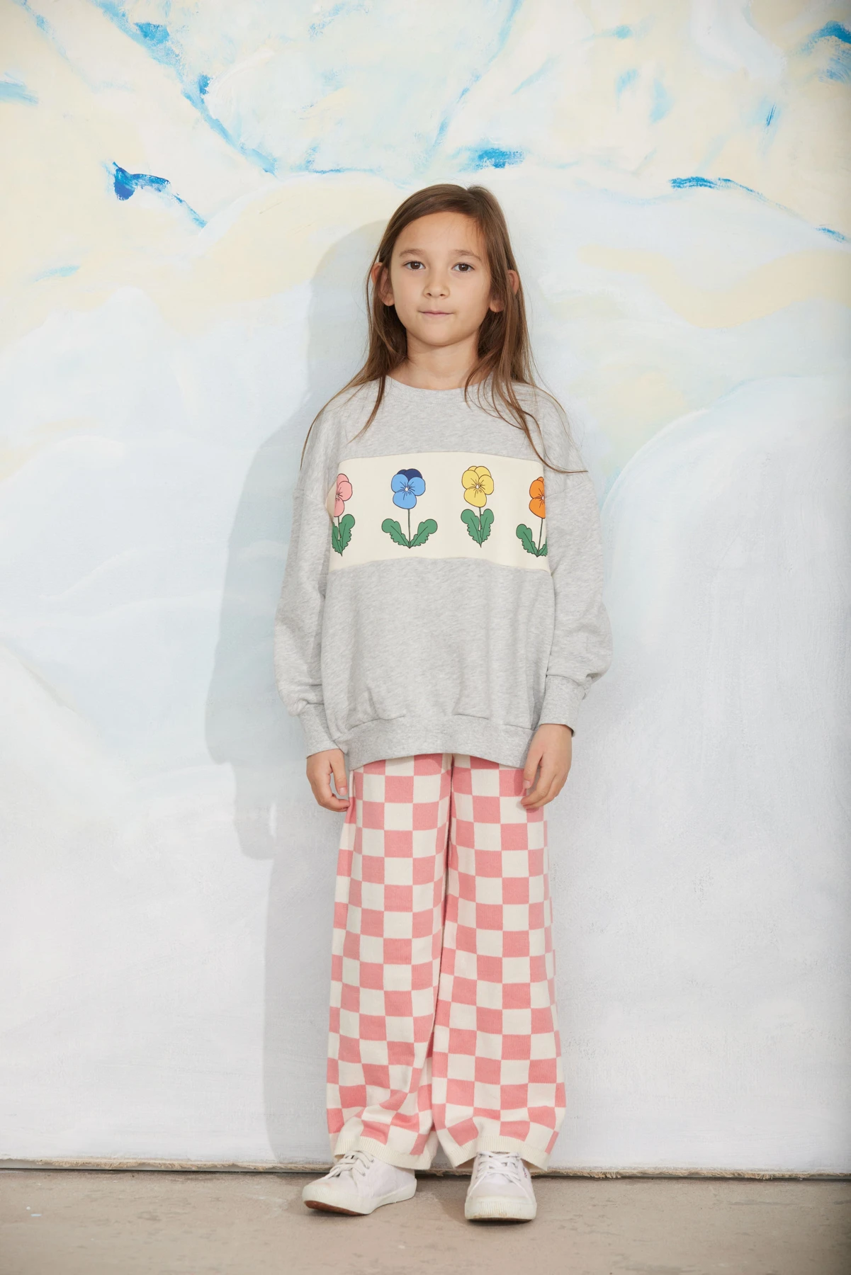 Mini Rodini Violas Panel Sweatshirt